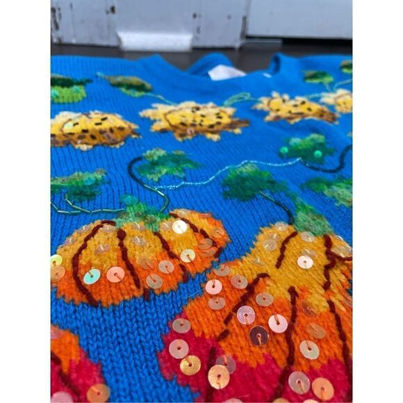 1990s Y2K VINTAGE JANE’S CLOSET DESIGN OPTIONS Embellished Fruit Sequin Embroide - Picture 6 of 6